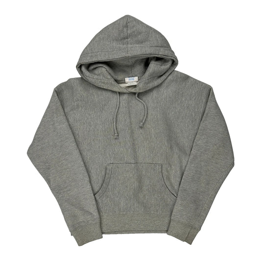 Reverse Weave Champion Hoodie - Medium Grey Cotton Blend