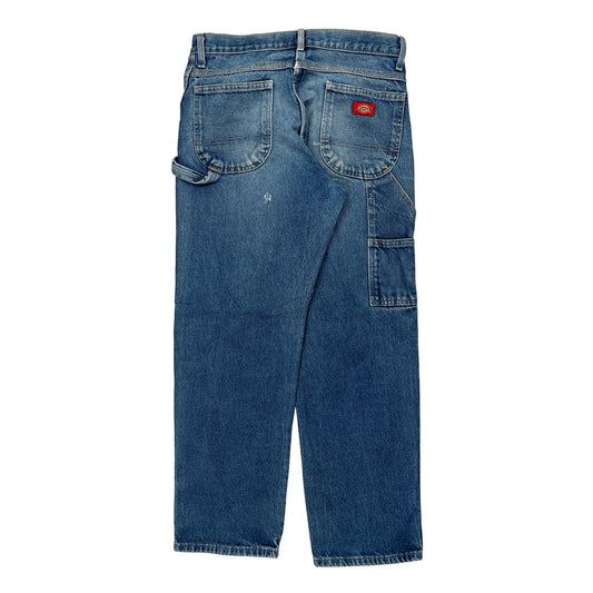 Dickies Carpenter Jeans - 30W 30L Blue Cotton