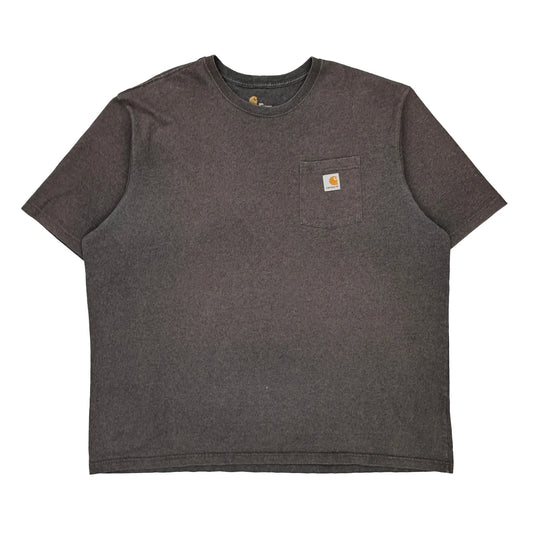 Carhartt T-Shirt - 3XL Grey Cotton Blend