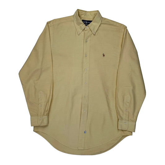 Ralph Lauren Shirt - Large Yellow Cotton