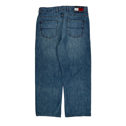 90s Tommy Hilfiger Jeans - 34W 31L Blue Cotton