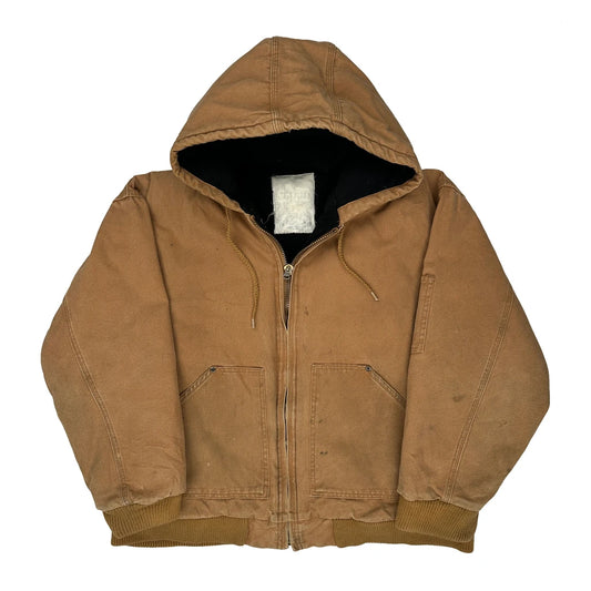 Vintage Old Mill Jacket - XL Brown Cotton