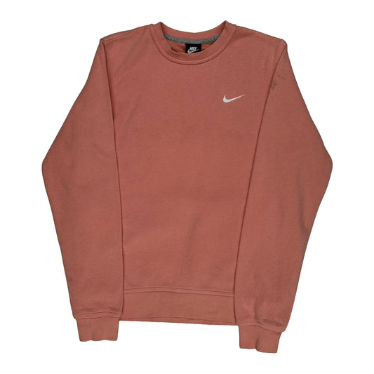Vintage Nike Sweatshirt - Medium Pink Cotton