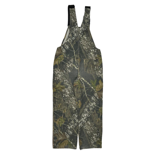 Vintage Age 14-16 Mossy Oak Dungarees - XL Camo Cotton Blend