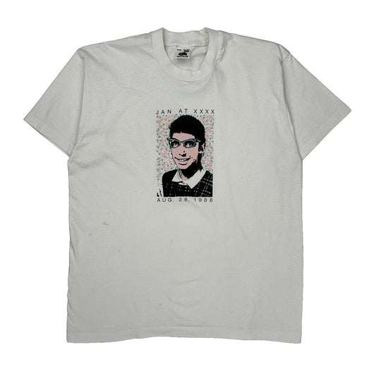 Fruit Of The Loom Single Stitch T-Shirt - XL White Cotton