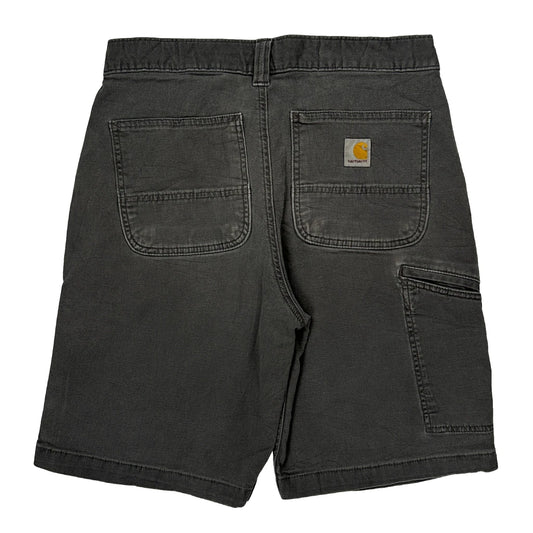 Carhartt Carpenter Shorts - 30W 10L Grey Cotton