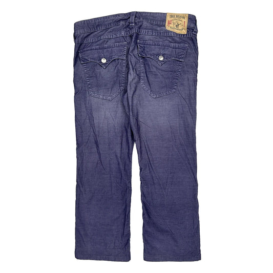 True Religion Jeans - 38W 30L Blue Cotton Blend