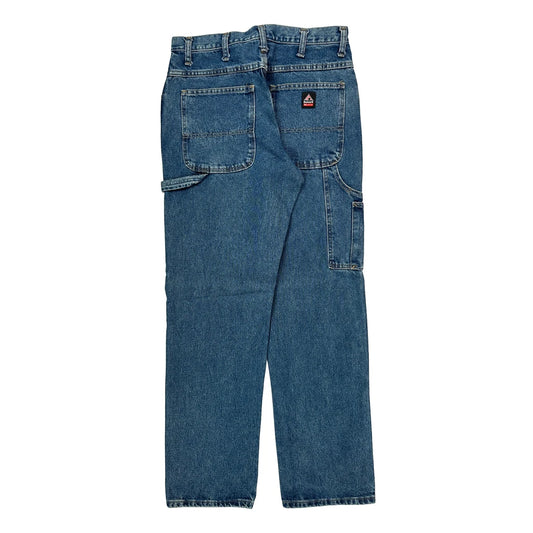 Vintage Wrangler Carpenter Jeans - 32W 35L Blue Denim