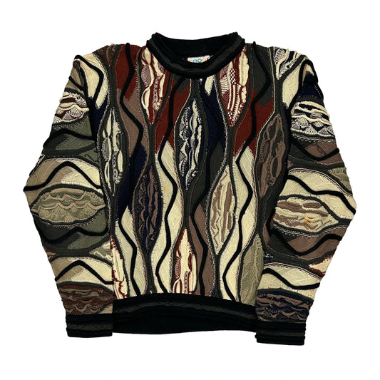 Coogi Jumper - Medium Multicoloured Cotton