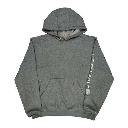 Carhartt Hoodie - Large Grey Cotton