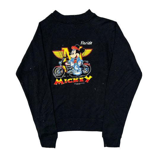 Kids Disney Mickey Mouse Sweatshirt - XL Black Cotton