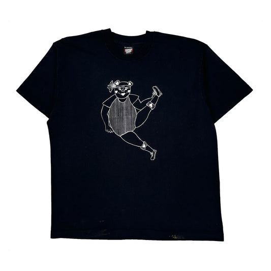 Vintage District Heights Screen Stars Single Stitch T-Shirt - 2XL Black Cotton Blend