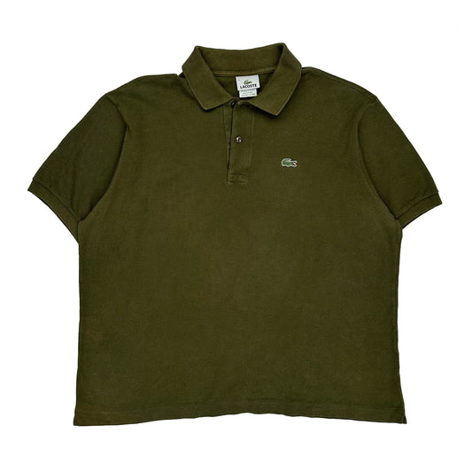 Lacoste Polo Shirt - 2XL Green Cotton