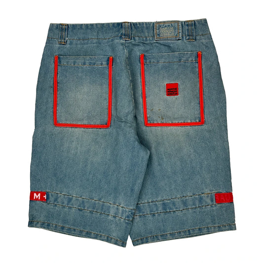 Francois Girbaud Denim Shorts - 38W 11L Blue Cotton