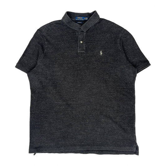 Vintage Polo By Ralph Lauren Polo Shirt - XL Grey Cotton