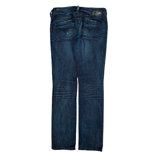 Diesel Slim Fit Jeans - 32W UK 10 Dark Wash Denim