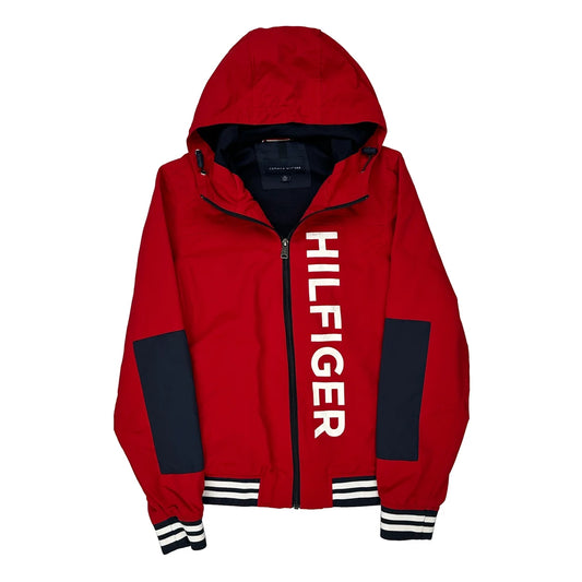 Tommy Hilfiger Spellout Jacket - XS Navy Polyester