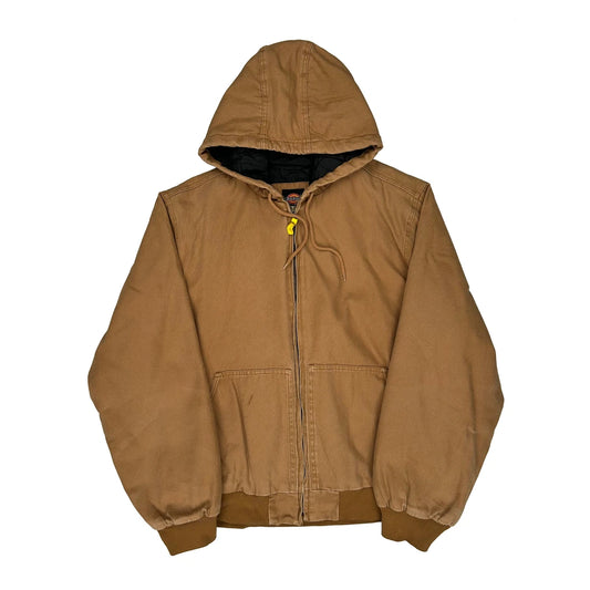 Vintage Dickies Jacket - XL Brown Cotton