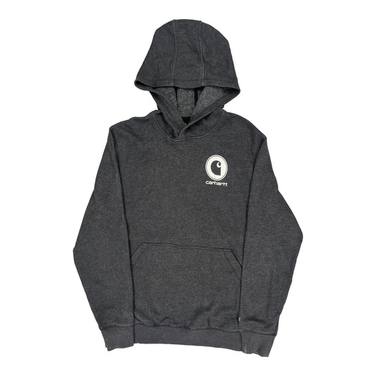 Carhartt Hoodie - Large Grey Cotton Blend