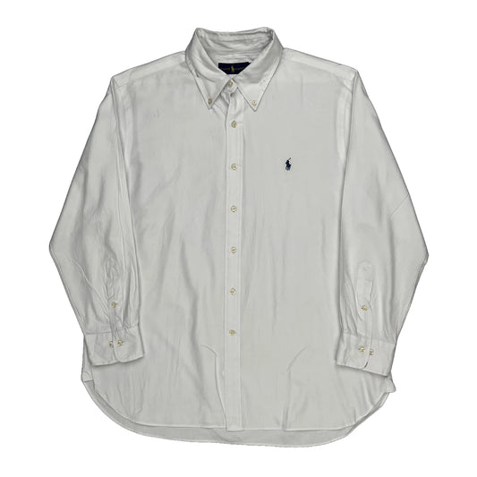 Ralph Lauren Shirt - XL White Cotton