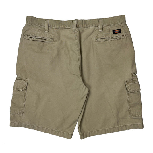 Vintage Dickies Cargo Shorts - 38W 11L Beige Cotton