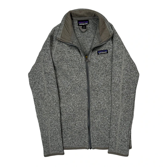 Patagonia Fleece Jacket - XS Grey Polyester