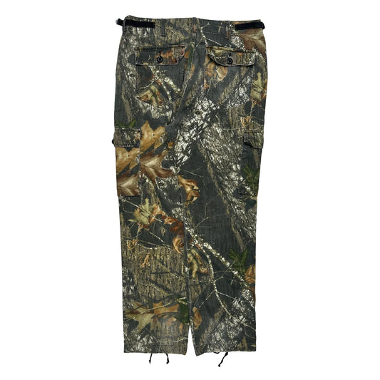 Vintage Cabelas Cargo Trousers - 34W 31L Camo Cotton Blend