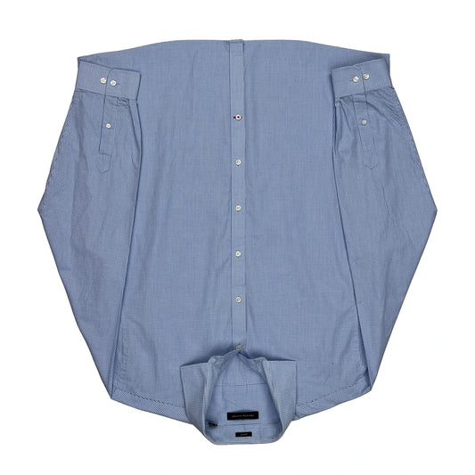Tommy Hilfiger Checked Shirt - XL Blue Cotton