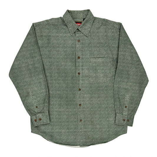 Wrangler Shirt - Medium Green Cotton