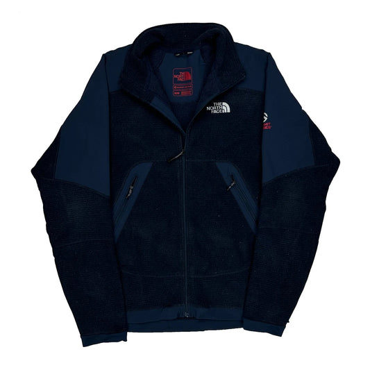Summit Series The North Face Fleece Jacket - Medium Navy Polyester