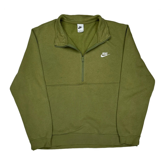 Nike Sweatshirt - XL Green Cotton