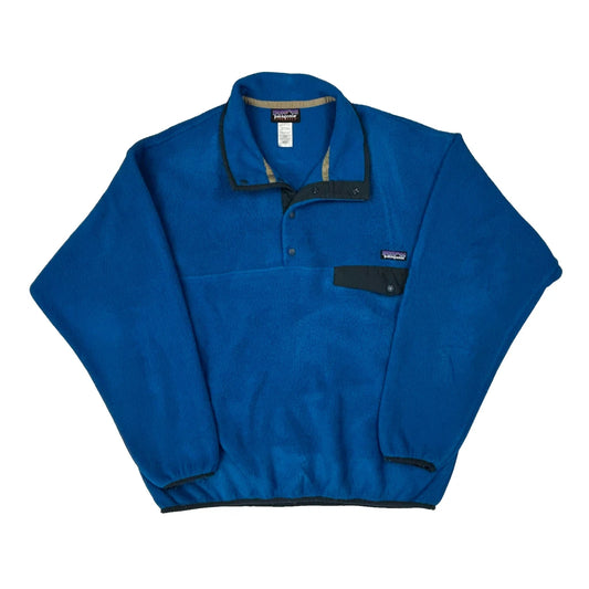Vintage Patagonia Fleece - Large Blue Polyester