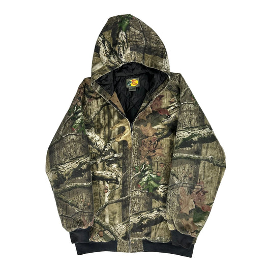 Vintage Bass Pro Shops Camo Jacket - XL Camo Polyester