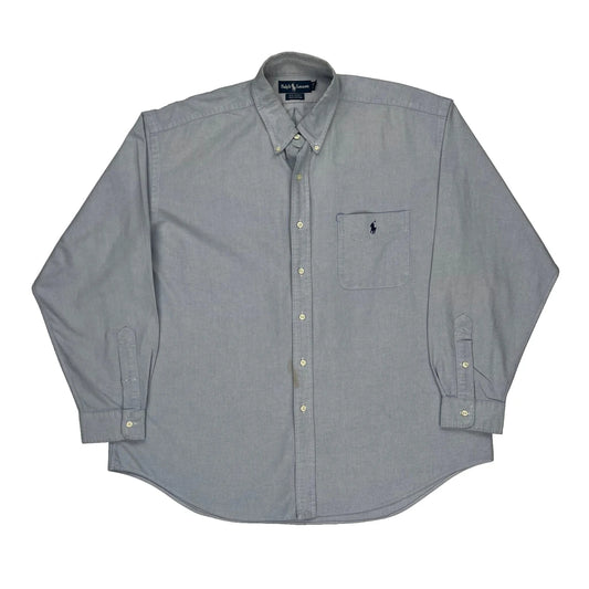 Big Shirt Ralph Lauren Shirt - XL Grey Cotton