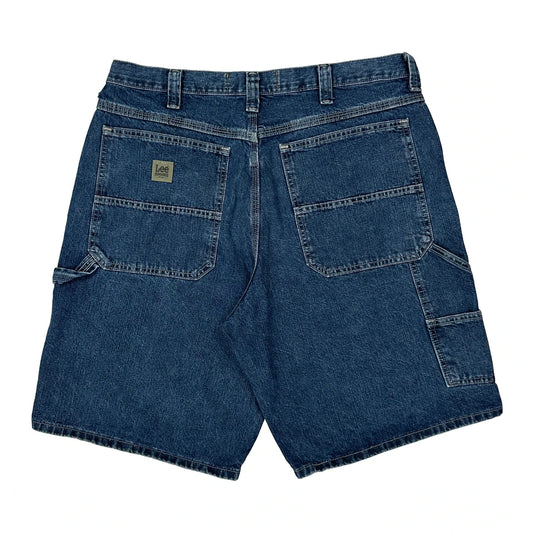 Vintage Lee Denim Shorts - 38W 10L Blue Cotton