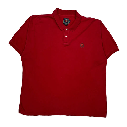 Vintage Chaps Ralph Lauren Polo Shirt - XL Red Cotton