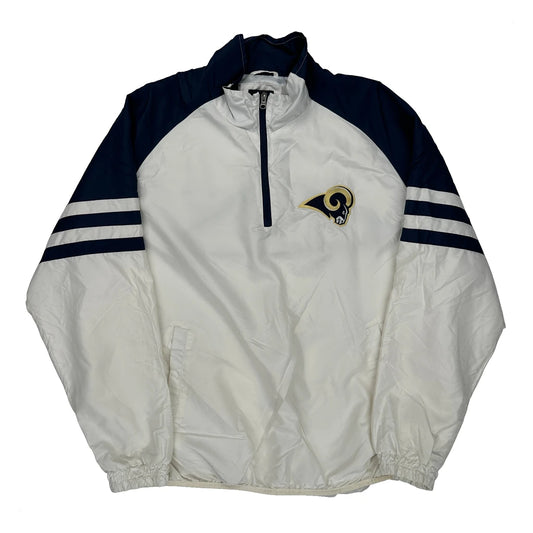 St. Louis Rams Nfl Football Jacket - 2XL Navy Polyester