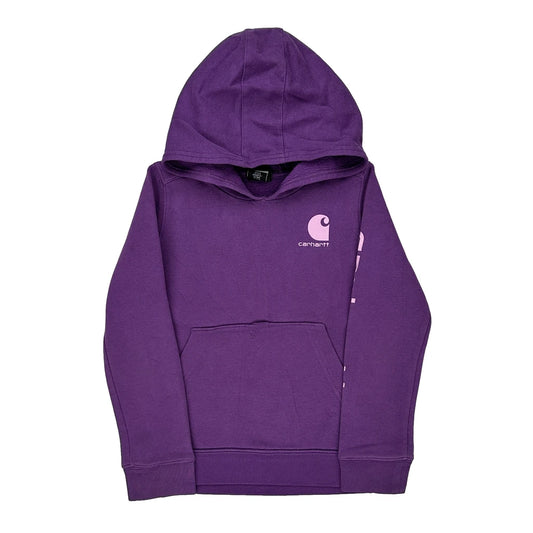 Age 6 Carhartt Hoodie - Small Purple Cotton