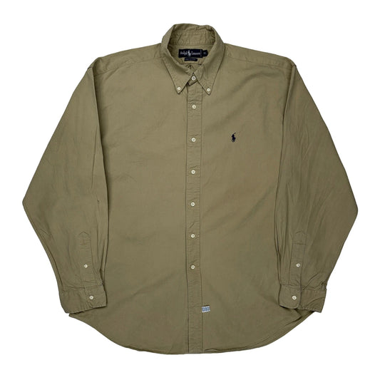 Ralph Lauren Shirt - XL Khaki Cotton