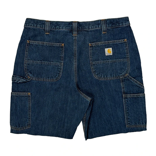 Carhartt Carpenter Shorts - 35W 9L Blue Denim