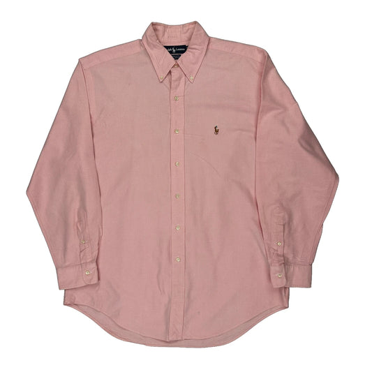 Ralph Lauren Shirt - Large Pink Cotton