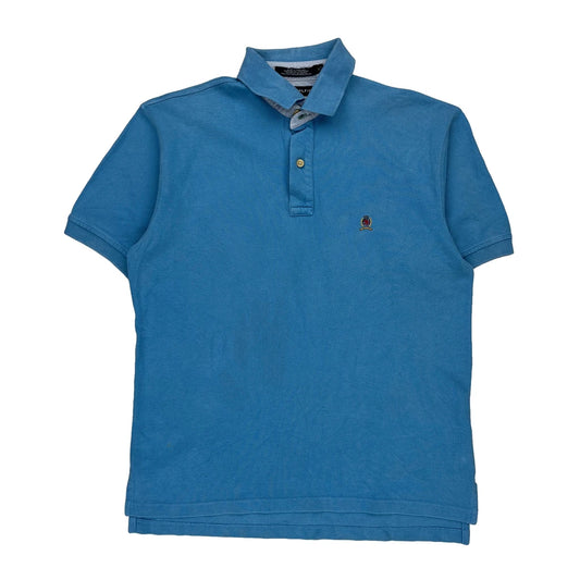 Tommy Hilfiger Polo Shirt - Medium Blue Cotton