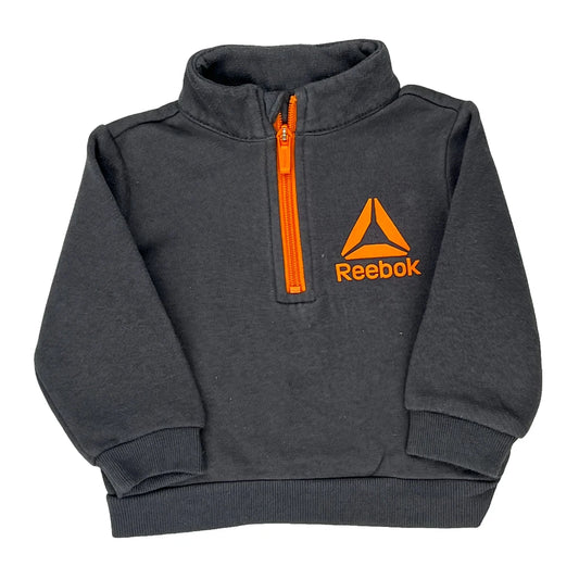 Age 3 Reebok 1/4 Zip - XS Grey Cotton