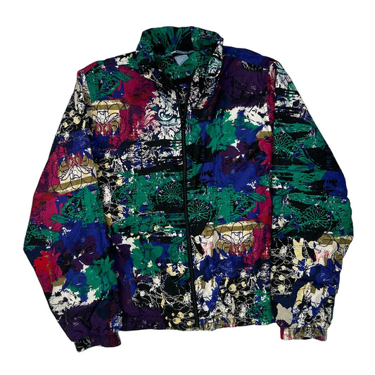 1980'S Koret Shell Jacket - Small Multicoloured Polyester