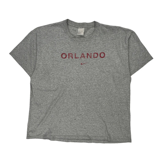 Orlando Nike T-Shirt - XL Grey Cotton