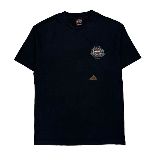 Maui Harley Davidson Harley Davidson Graphic T-Shirt - Large Black Cotton