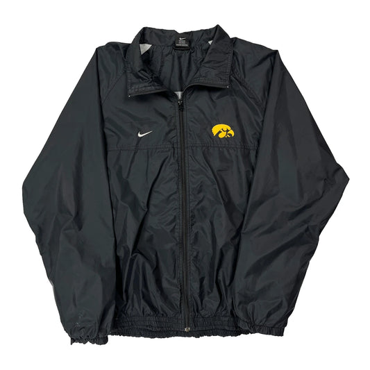 Vintage Iowa Hawkeyes Nike Windbreaker - Large Black Polyester