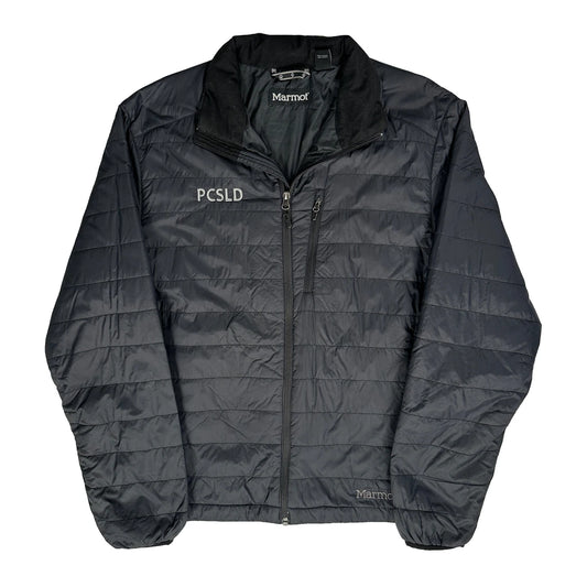 Vintage Marmot Puffer - Large Black Polyester