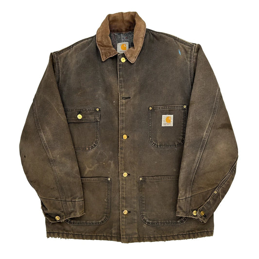 Carhartt Chore Jacket - Medium Brown Cotton
