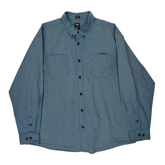 Dickies Shirt - XL Blue Cotton